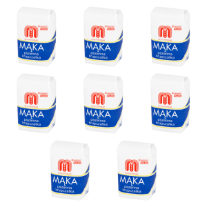 Młyny Stoisław Mąka pszenna krupczatka 1kg X8